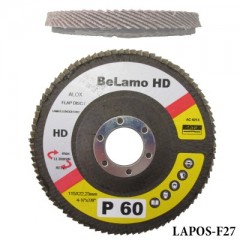 LAMELLÁS CSISZOLÓTÁRCSA LAPOS D115/A60 LAMOFLEX FÉM-FA F27 BELAMO HD LA115607 