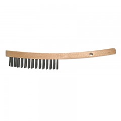 OSBORN 1513350001 DRÓTKEFE KÉZI ÍVES FANYELŰ 5 SOROS 0.3 INOX  DRÓTKORONGOK ÉS KEFÉK