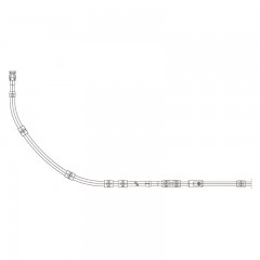 ABLAKTÁVNYÍTÓ FLEXI RUDAZAT 1250mm TARTOZÉK NÉLKÜL GEZE OL90N 022721 ABLAKVASALAT