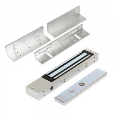 AJTÓMÁGNES 230KG 12/24VDC LED VISSZAJELZÉS KONZOLSZETTEL KIT-ZOA-230+ZL 