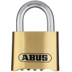 LAKAT SZÁMZÁRAS 180IB/50 SÁRGARÉZ / INOX PREMIUM ABUS D-58292 PÁNTOK