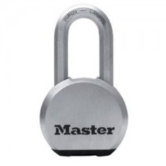 MASTERLOCK M830 EURDLH LAKAT 50mm INOX IDŐJÁRÁSÁLLÓ  PÁNTOK