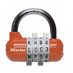 MASTERLOCK 1534 EURD LAKAT 63mm KEREK SZÁMKOMBINÁCIÓS  