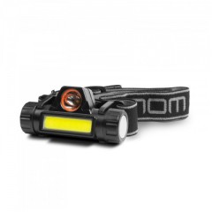 FEJLÁMPA AKKUS 18616B COB LED+ SMD LED 120 LUMEN PHAENOM 18616B 