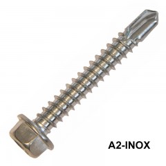 LEMEZCSAVAR ÖNF.HLF D4.2*16 DIN 7504/K A2 INOX  LEMEZCSAVAR