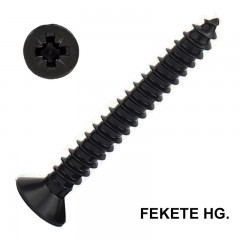 FAFORGÁCSLAPCSAVAR SF D4.5*40 DIN 7505 FEKETE HG. KH PZ TM IMPORT EGYEDI PÁNTOK