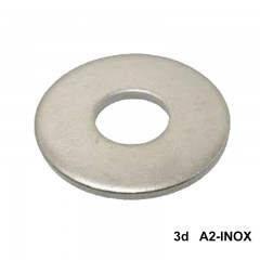 SÁRVÉDŐ ALÁTÉT M05/D25/1,5 A2 EGYEDI INOX IMPORT 