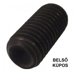 HERNYÓCSAVAR BK M3*5 DIN 916-45H NAT. BELSŐKÚPOS IMPORT 